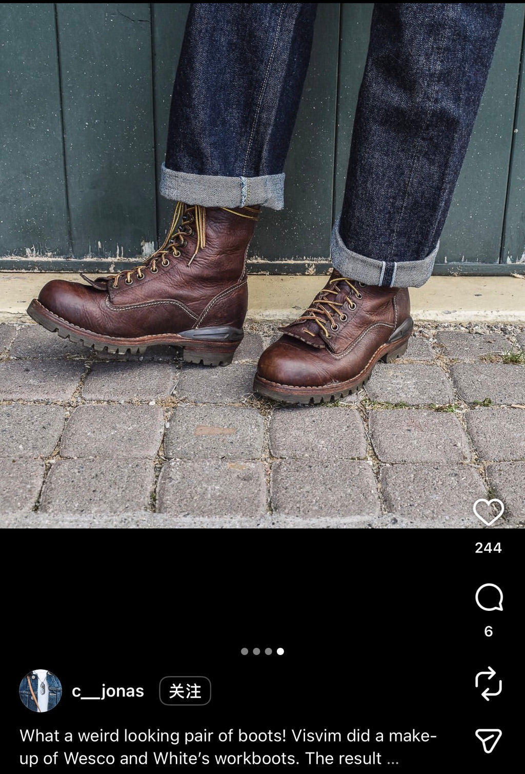 Visvim Poundmaker Boots Folk