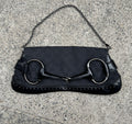 GUCCI
Horsebit Chain Large Clutch Bag