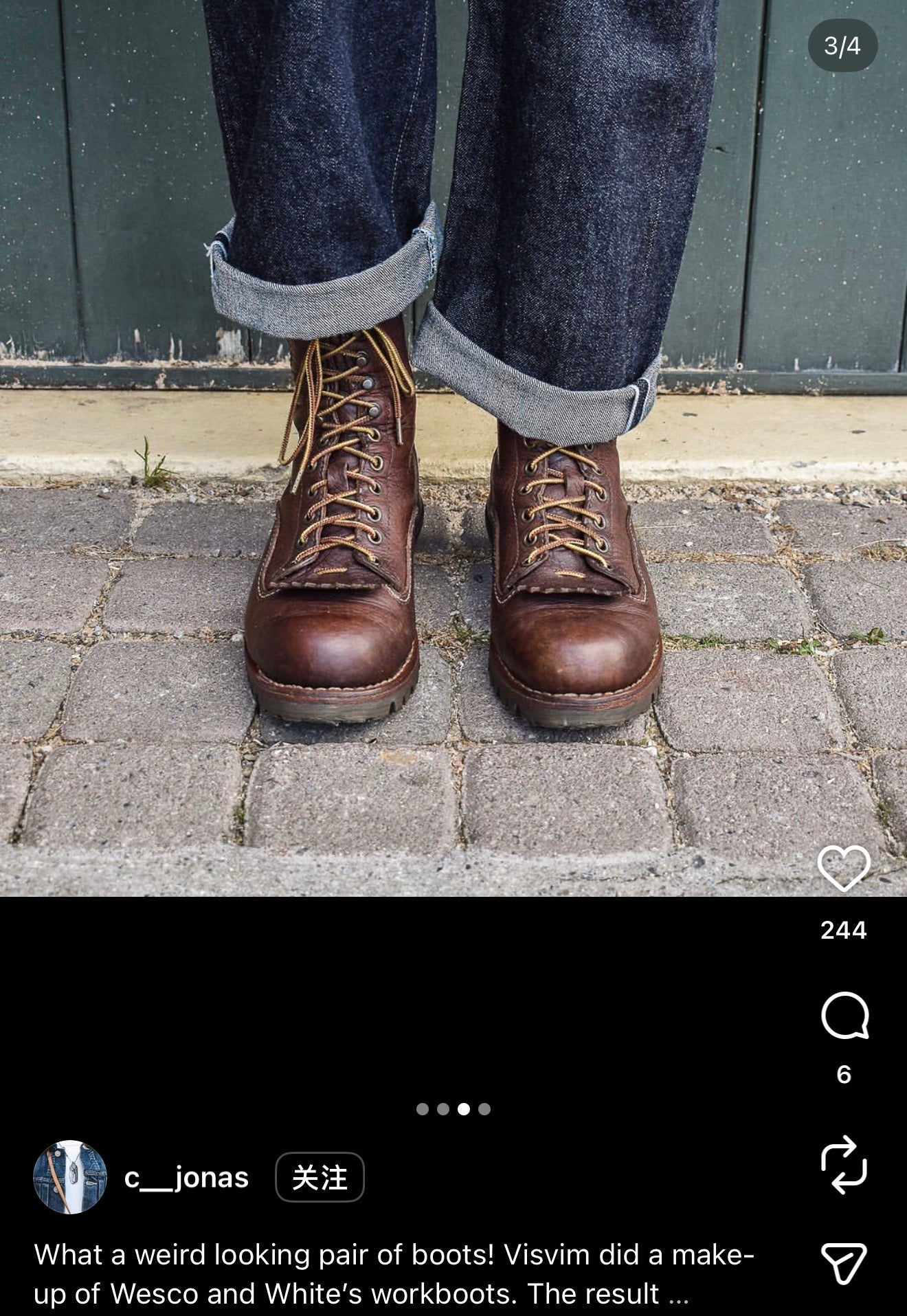 Visvim Poundmaker Boots Folk