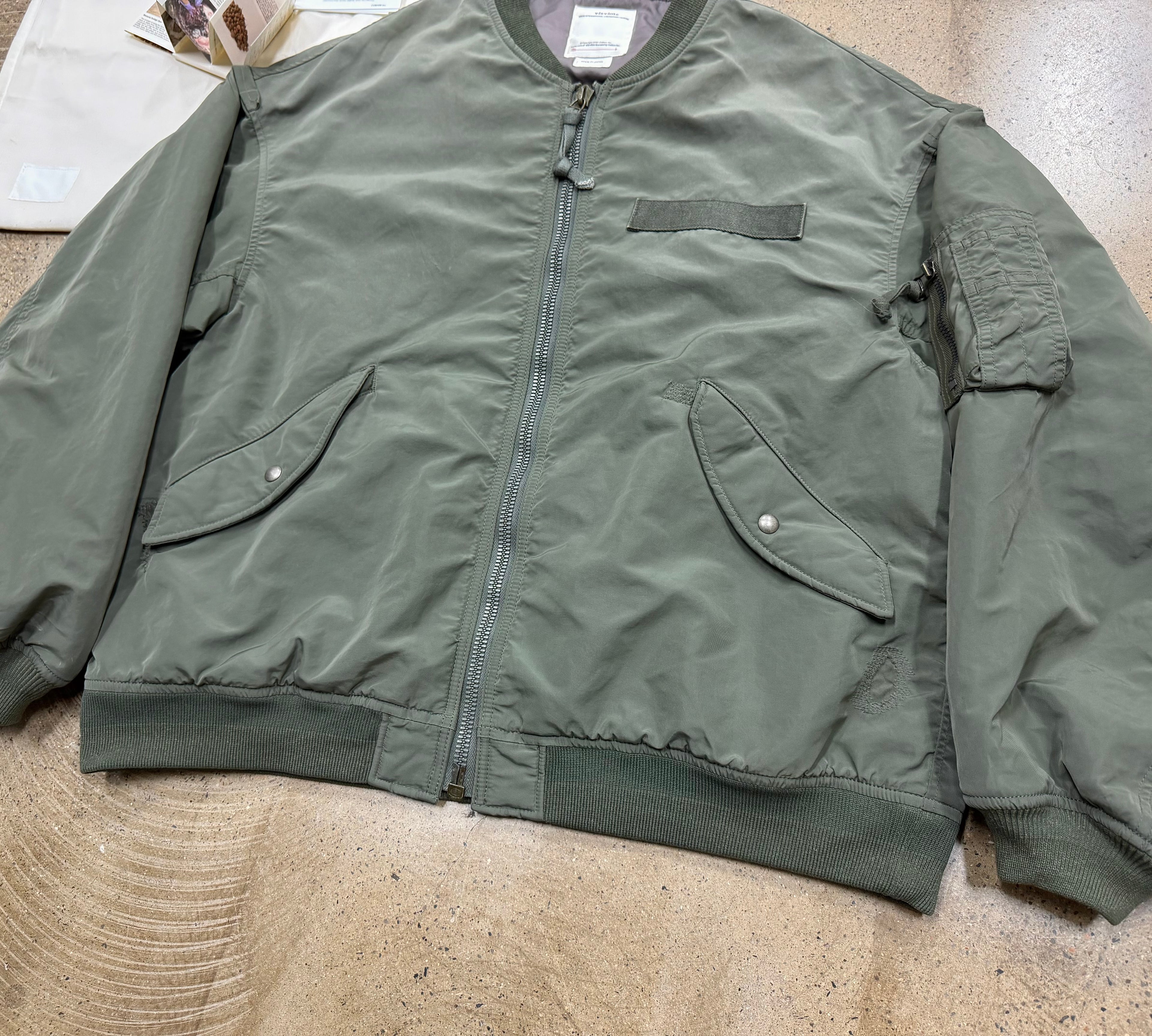 Visvim 23aw Thorson Jkt Crash MA1