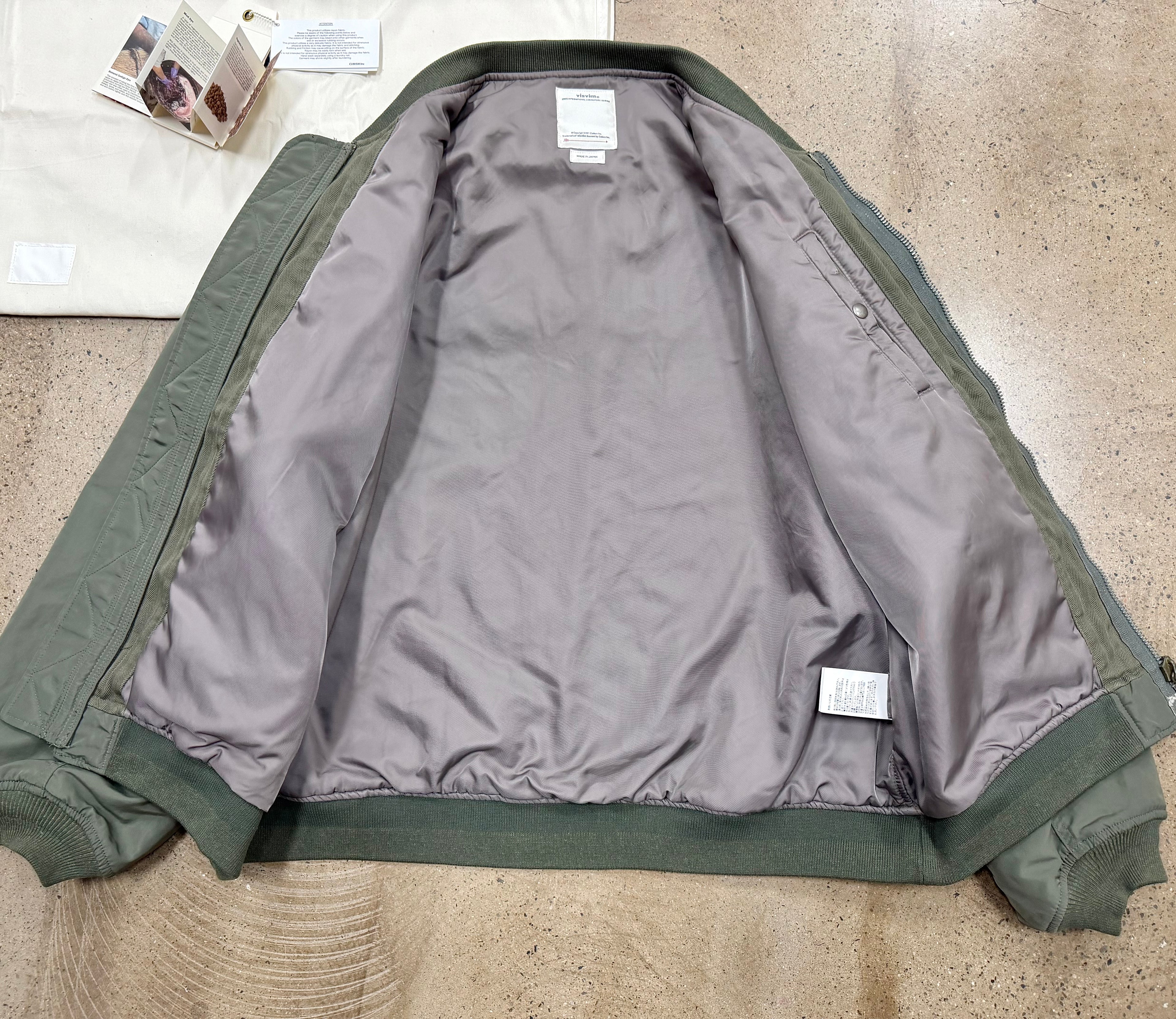 Visvim 23aw Thorson Jkt Crash MA1