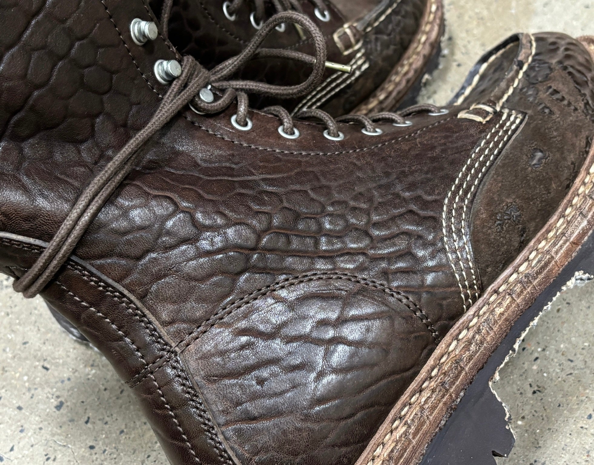 Visvim 24aw Scout Moc Boots Hi-Folk